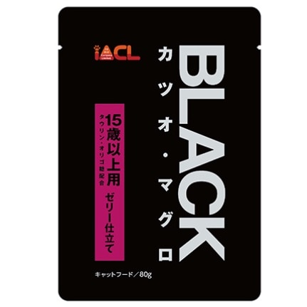 【販売終了しました】BLACK カツオ・マグロ 15歳以上用 80g