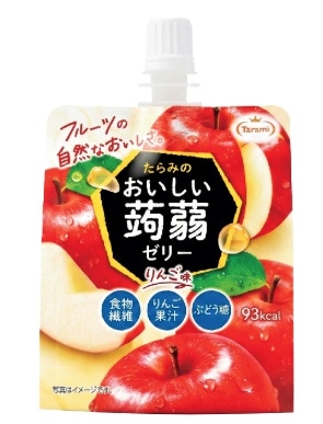 たらみ おいしい蒟蒻ゼリー りんご味 150g