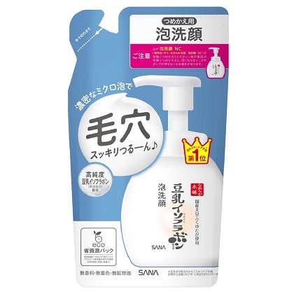なめらか本舗 泡洗顔 つめかえ用 180ml