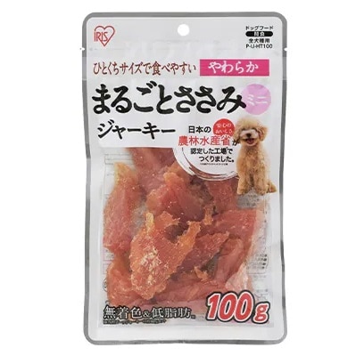 【お取り寄せ】まるごとささみジャーキー やわらかミニ 100g