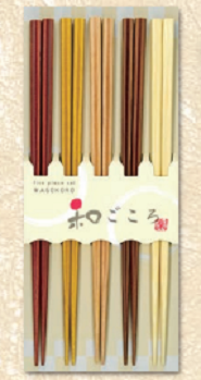 来客箸 ナチュラルアート 5P