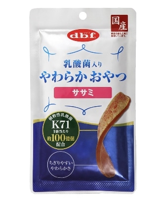 【お取り寄せ】デビフ 乳酸菌入り やわらかおやつ ササミ 40g
