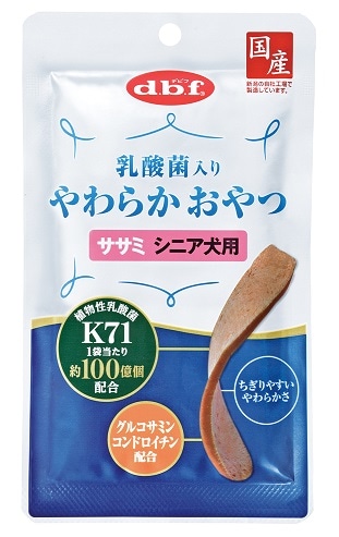 【お取り寄せ】デビフ 乳酸菌入り やわらかおやつ ササミ シニア犬用 40g