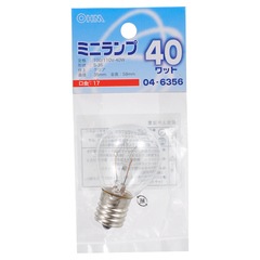 ミニランプ 40W クリア