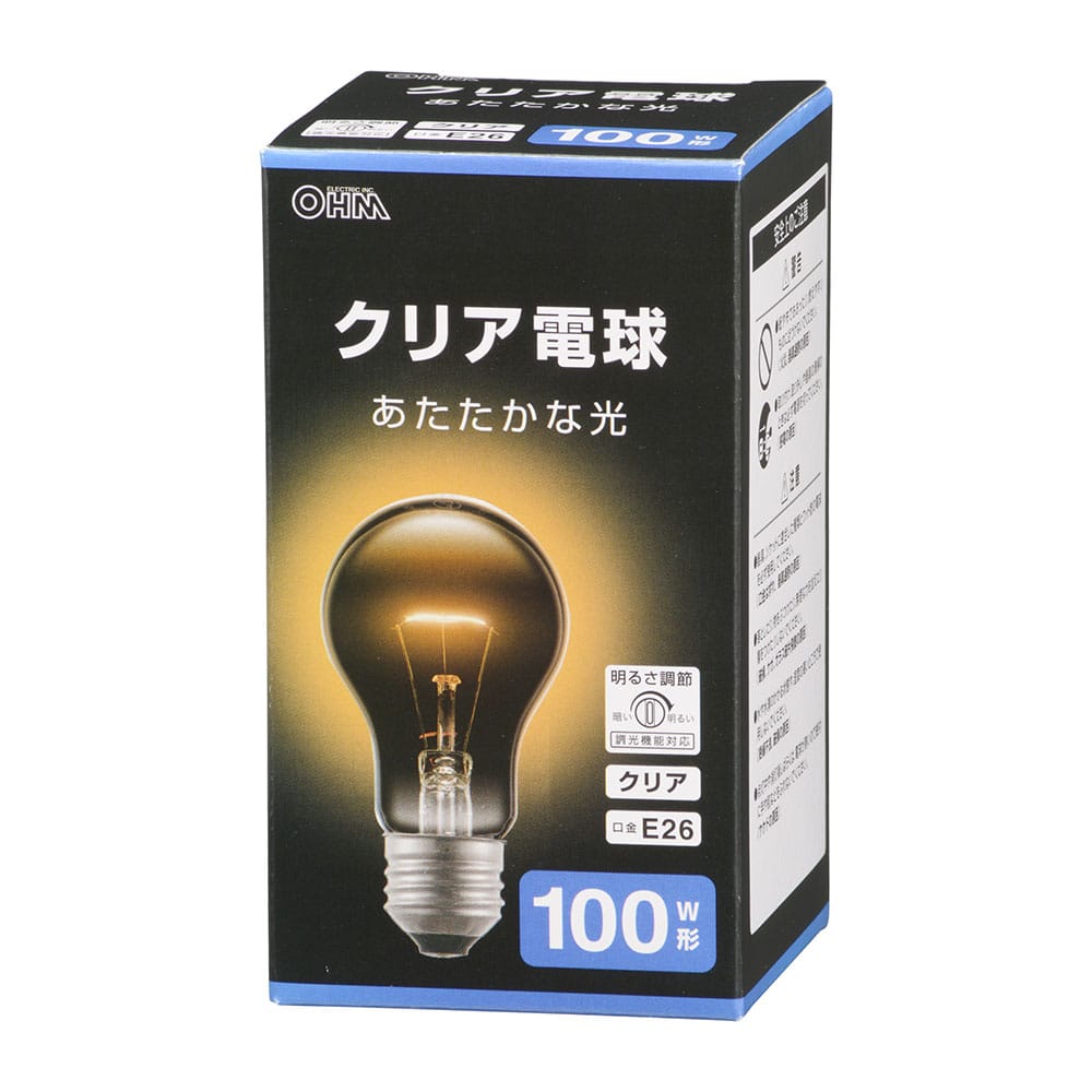 クリア電球 100W