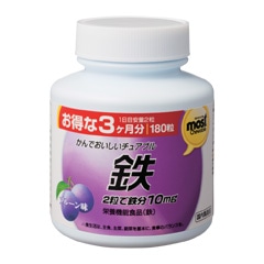 オリヒロ MOSTチュアブル 鉄分 180粒