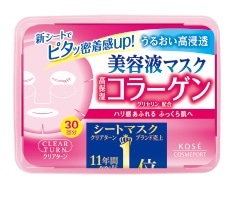 クリアターン コラーゲン エッセンスマスク 30枚