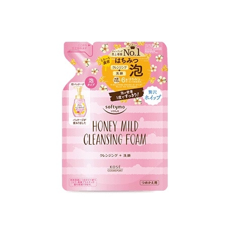 【お取り寄せ】ソフティモ クレンジングフォーム ハニーマイルド つめかえ用 170ml