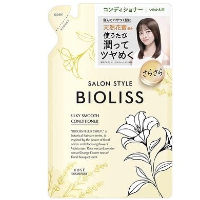 ビオリス フルールシロップ シルキースムース コンディショナー つめかえ用 330ml