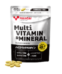 【お取り寄せ】ケンタイ マルチビタミン&ミネラル 240粒