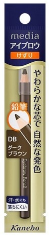 メディア アイブロウペンシルA 鉛筆タイプ ダークブラウン