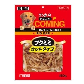 ゴン太のカミング ブタミミ カットタイプ 180g