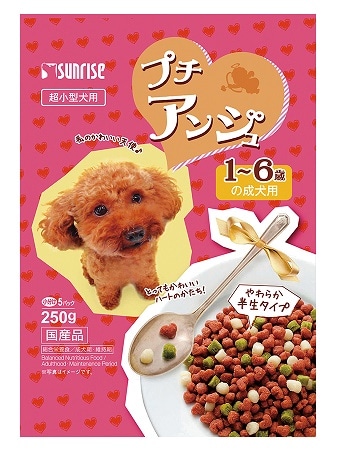 【お取り寄せ】プチアンジュ 超小型犬 1〜6歳の成犬用 250g