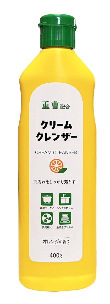重曹配合クリームクレンザー オレンジ 400g