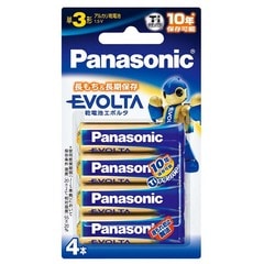 パナソニック エボルタ電池 単3 4P