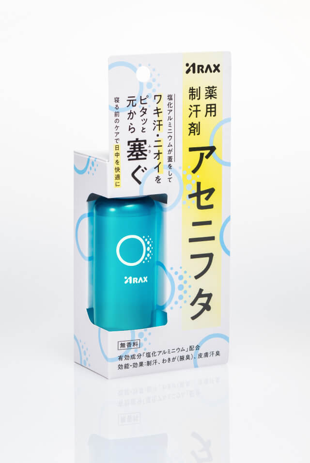 アラクス 薬用制汗剤 アセニフタ 50ml