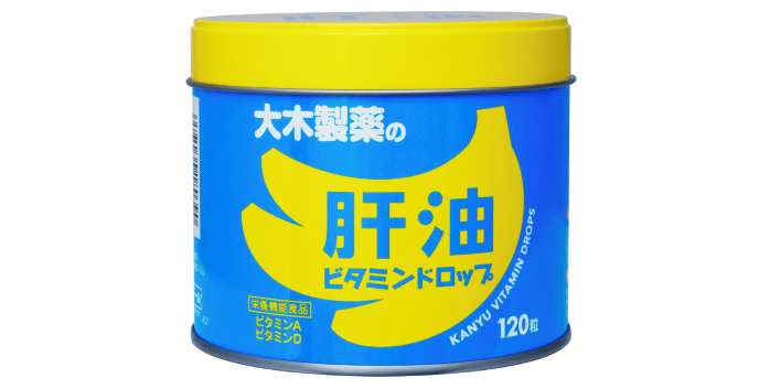 【お取り寄せ】大木 肝油ビタミンドロップ 120粒