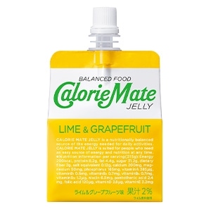 【販売終了しました】カロリーメイトゼリー ライム&グレープフルーツ味 215g