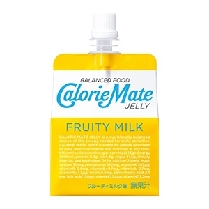 【販売終了しました】カロリーメイトゼリー フルーティミルク味 215g