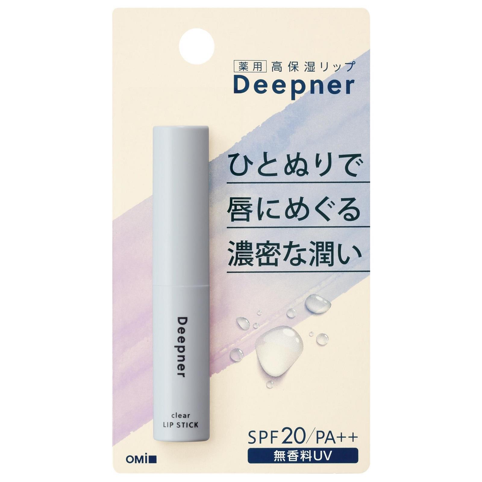 【お取り寄せ】メンターム ディープナーリップ 無香料UV 2.3g
