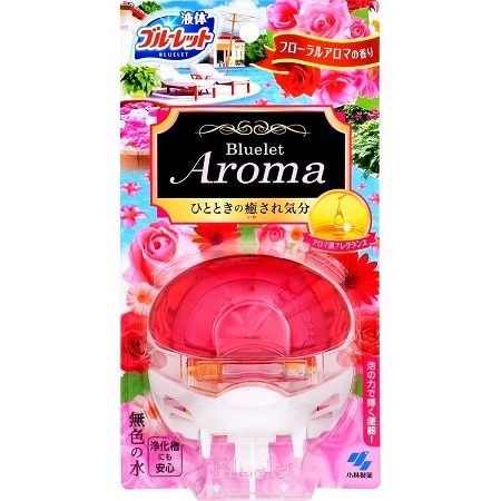 【お取り寄せ】液体ブルーレットおくだけアロマ 本体 フローラルアロマの香り