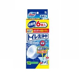 トイレ洗浄中 6錠