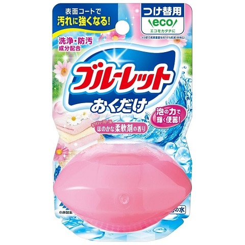 【お取り寄せ】液体ブルーレットおくだけ つけかえ用 ほのかな柔軟剤の香り 70ml