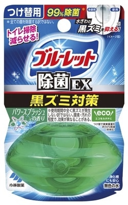 液体ブルーレットおくだけ除菌EX つけかえ用 パワースプラッシュの香り 67ml