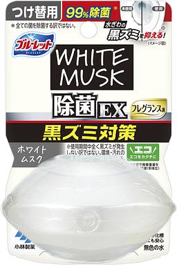 液体ブルーレットおくだけ 除菌EX フレグランス つけかえ用 ホワイトムスク 67ml