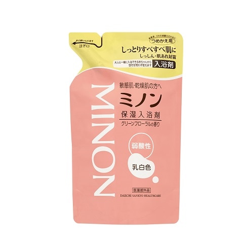 ミノン 薬用保湿入浴剤 つめかえ用 400ml