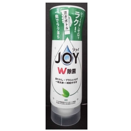 【お取り寄せ】除菌ジョイコンパクト 緑茶の香り 逆さボトル 290ml