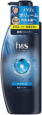 h&s フォーメン ボリュームアップ シャンプー ポンプ 350ml