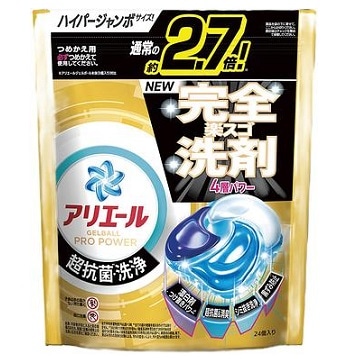アリエール ジェルボールプロ パワー つめかえ用 ハイパージャンボ 24個