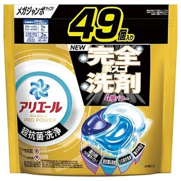 【お取り寄せ】アリエール ジェルボールプロ パワー つめかえ用 メガジャンボサイズ 49個