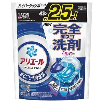 アリエール ジェルボールプロ つめかえ用 ハイパージャンボ 28個