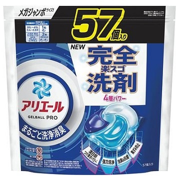 アリエール ジェルボールプロ つめかえ用 メガジャンボサイズ 57個