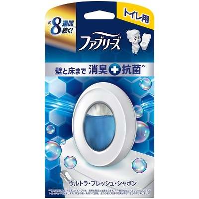 ファブリーズ トイレ用 消臭+抗菌 ウルトラ・フレッシュ・シャボン 本体 6.3ml