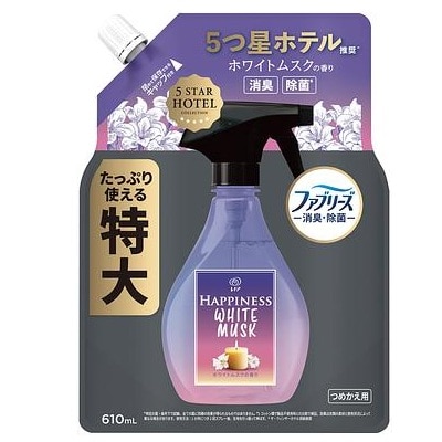 レノアハピネスミスト ホワイトムスク つめかえ用 610ml