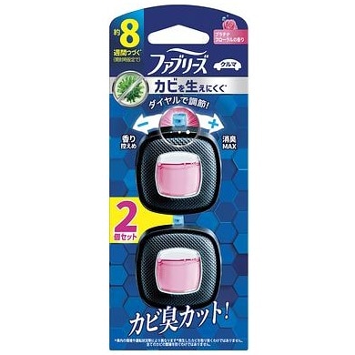 ファブリーズ イージークリップ 防カビエキスパート プラチナフローラルの香り 2.5ml 2個セット