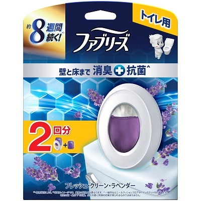 ファブリーズ トイレ用 消臭+抗菌 クリーン・ラベンダー 本体+替 12.6ml