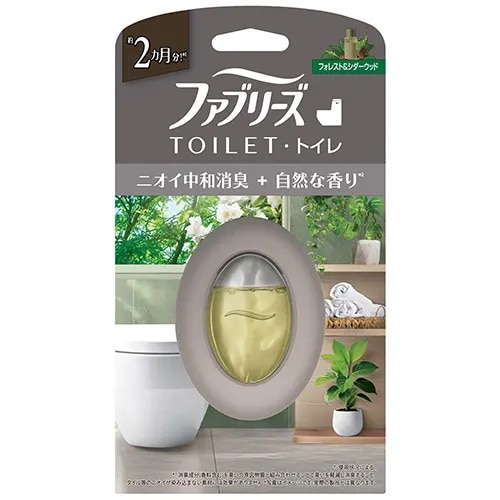 ファブリーズ トイレ用消臭剤+自然な香り フォレスト&シダーウッドの香り 本体 6.3ml