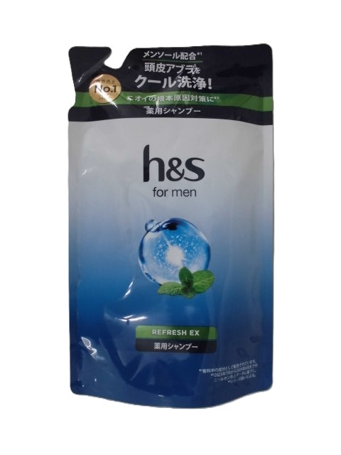 h&s フォーメン リフレッシュ シャンプー つめかえ用 300g