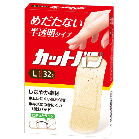 【お取り寄せ】カットバン Lサイズ 32枚