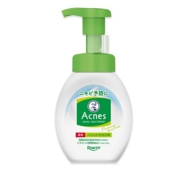 メンソレータム アクネス 薬用ふわふわな泡洗顔 160ml