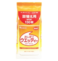 【お取り寄せ】和光堂 おしぼりウエッティー つめかえ用 130枚