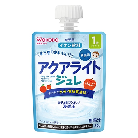 1歳からのMYジュレ アクアライト りんご 80g