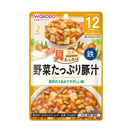 具たっぷりグーグーキッチン 野菜たっぷり豚汁 80g