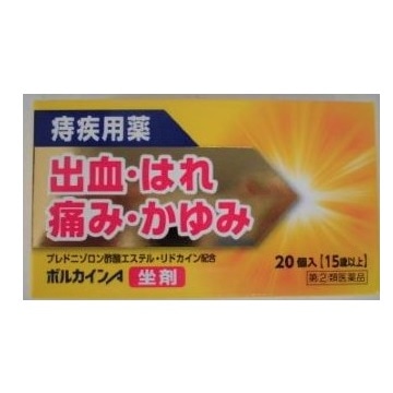 ボルカインA 坐剤 20個