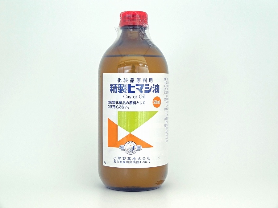 【お取り寄せ】精製ヒマシ油 500ml
