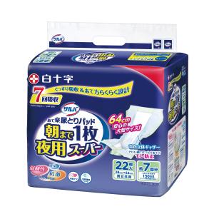 【お取り寄せ】サルバ あて楽パッド 朝まで1枚 夜スーパー 22枚